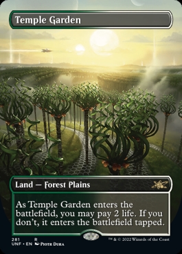 Temple Garden Unfinity - Bordless